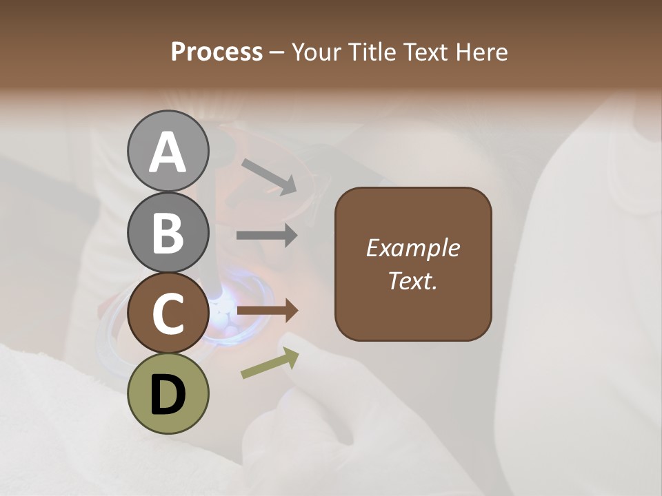 Child Orthodontics Closeup PowerPoint Template