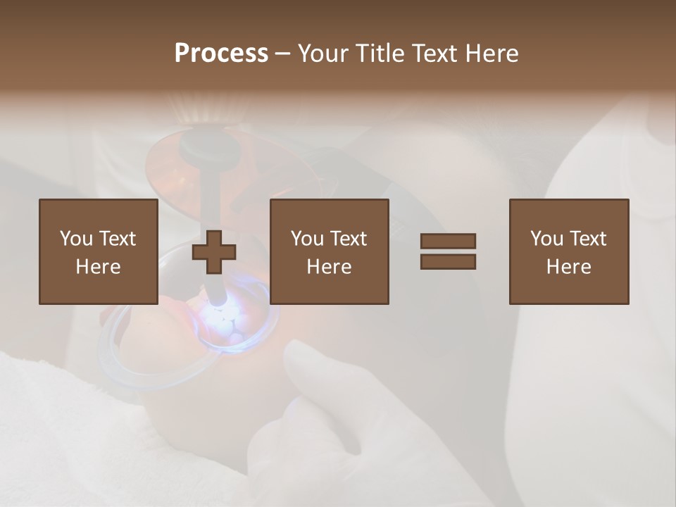 Child Orthodontics Closeup PowerPoint Template