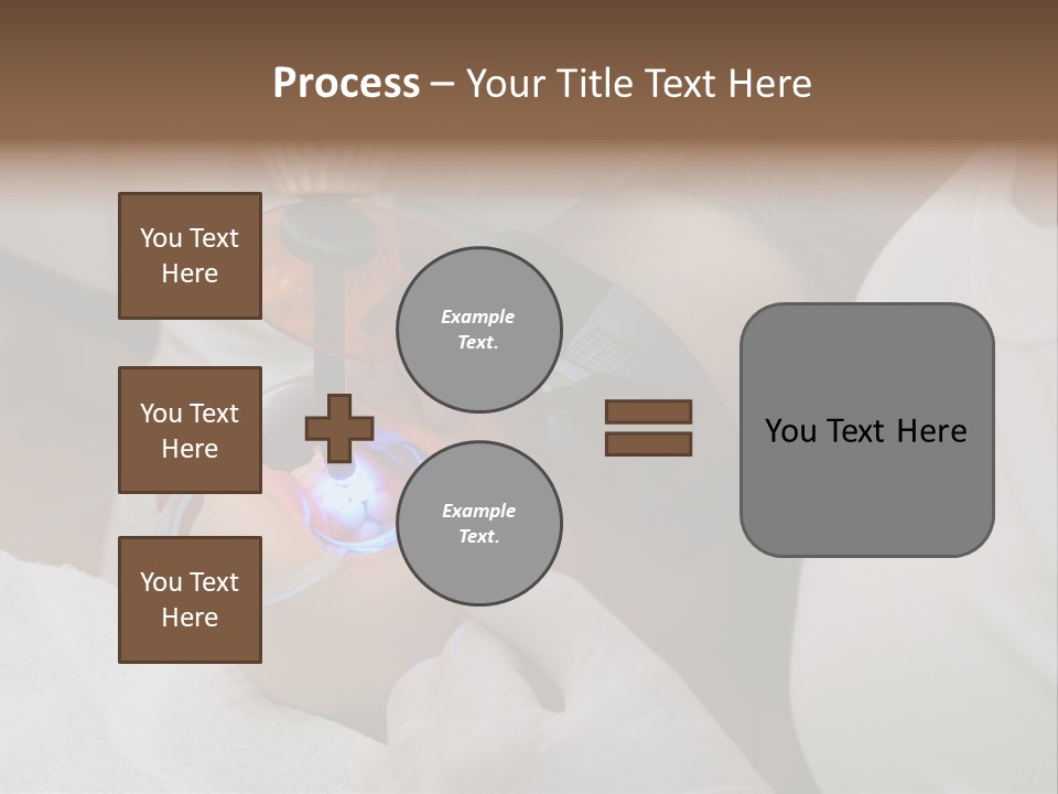 Child Orthodontics Closeup PowerPoint Template