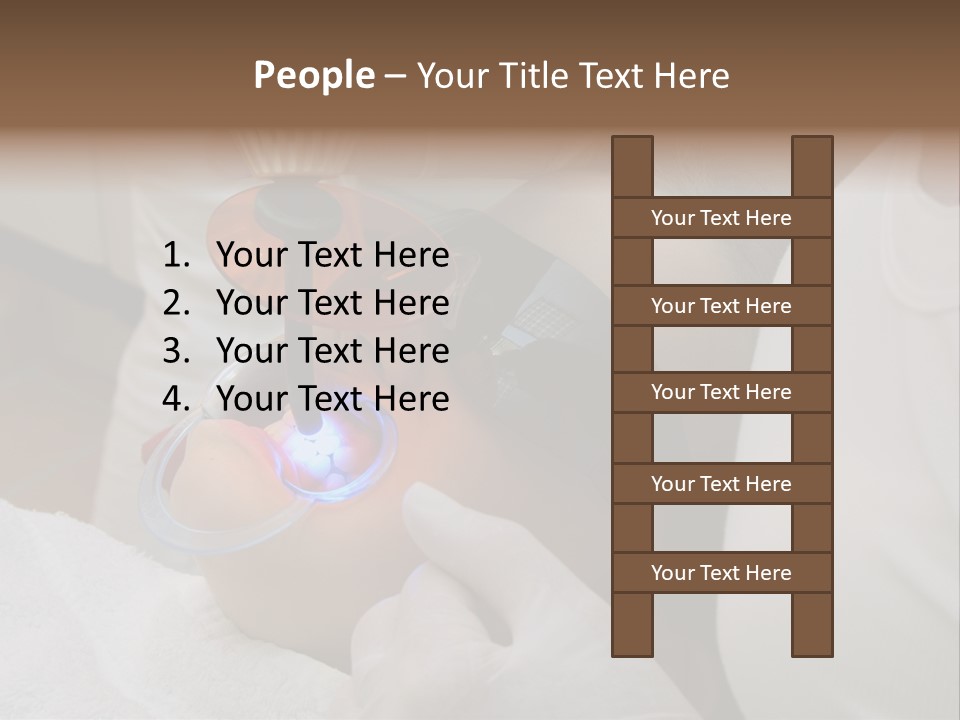 Child Orthodontics Closeup PowerPoint Template