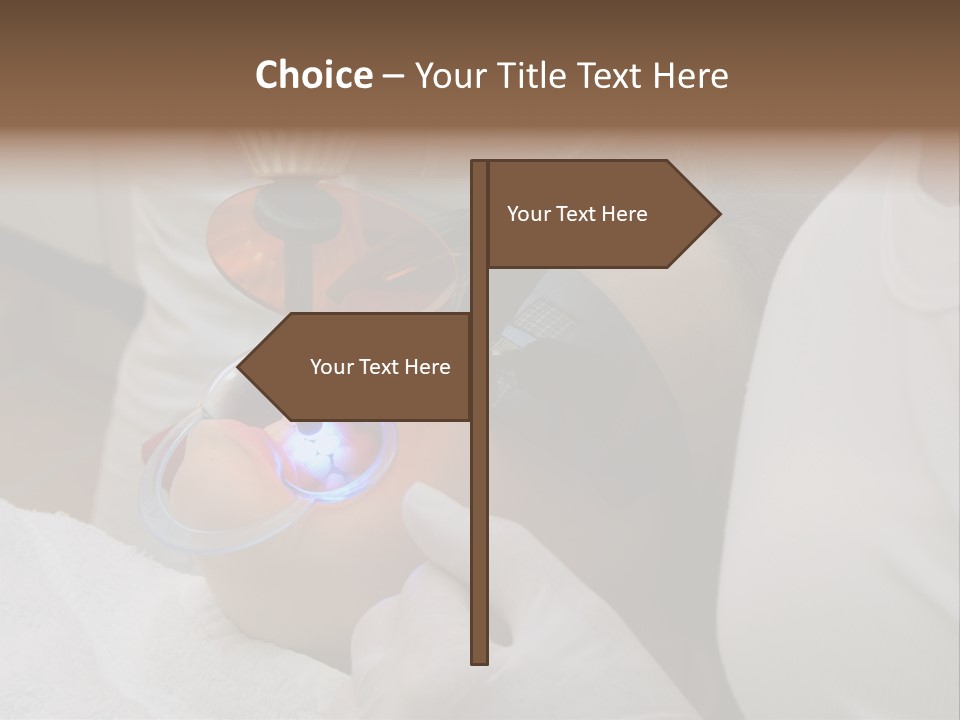 Child Orthodontics Closeup PowerPoint Template