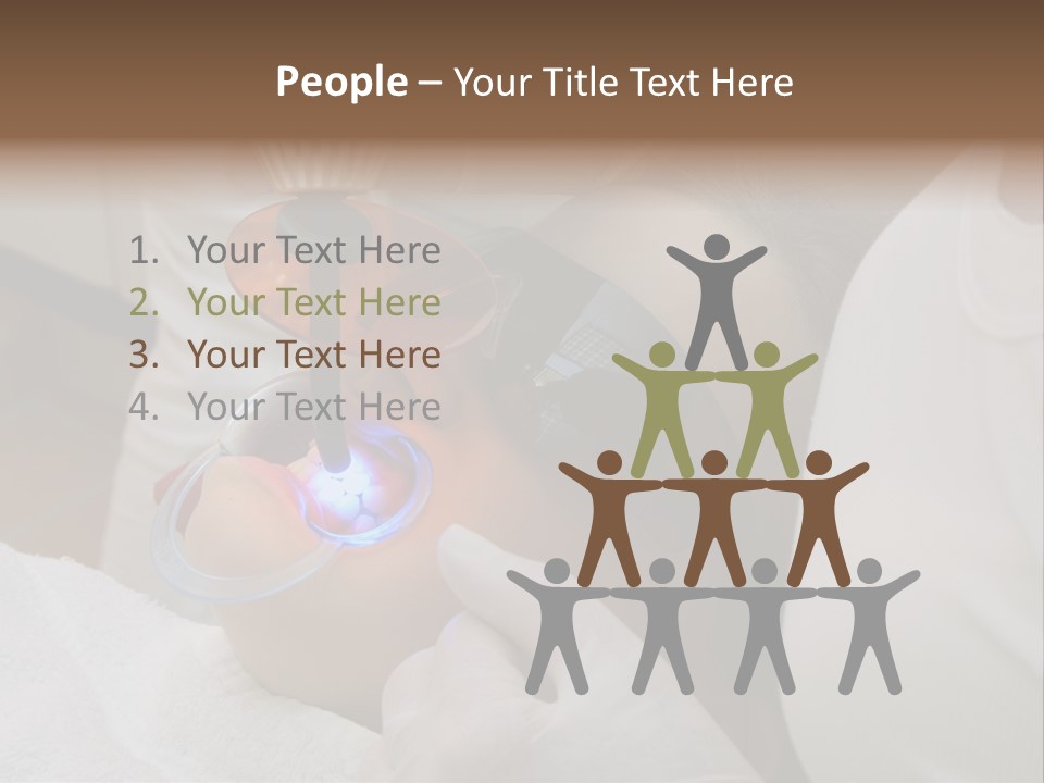 Child Orthodontics Closeup PowerPoint Template