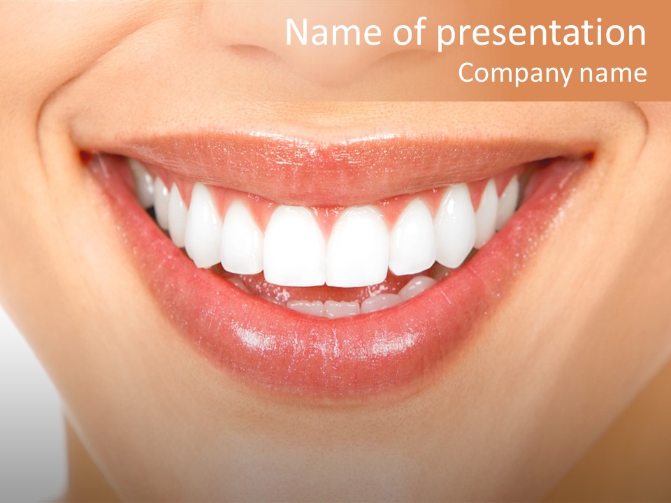 Dentist Person Woman PowerPoint Template