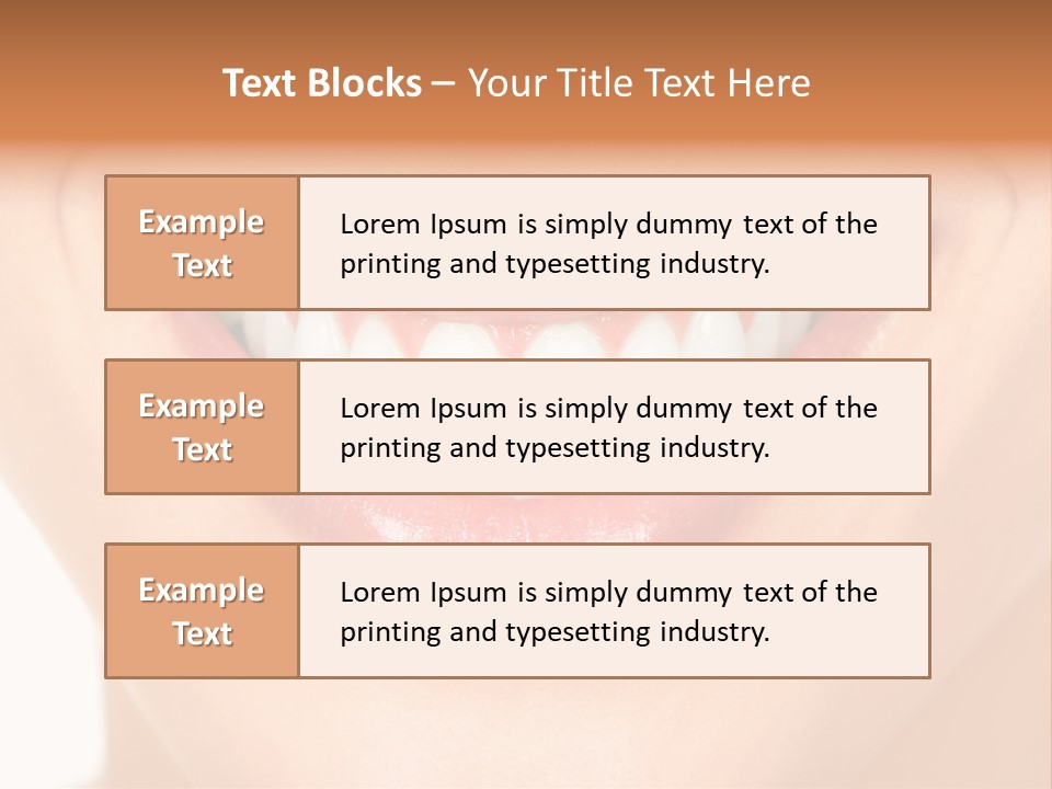 Dentist Person Woman PowerPoint Template