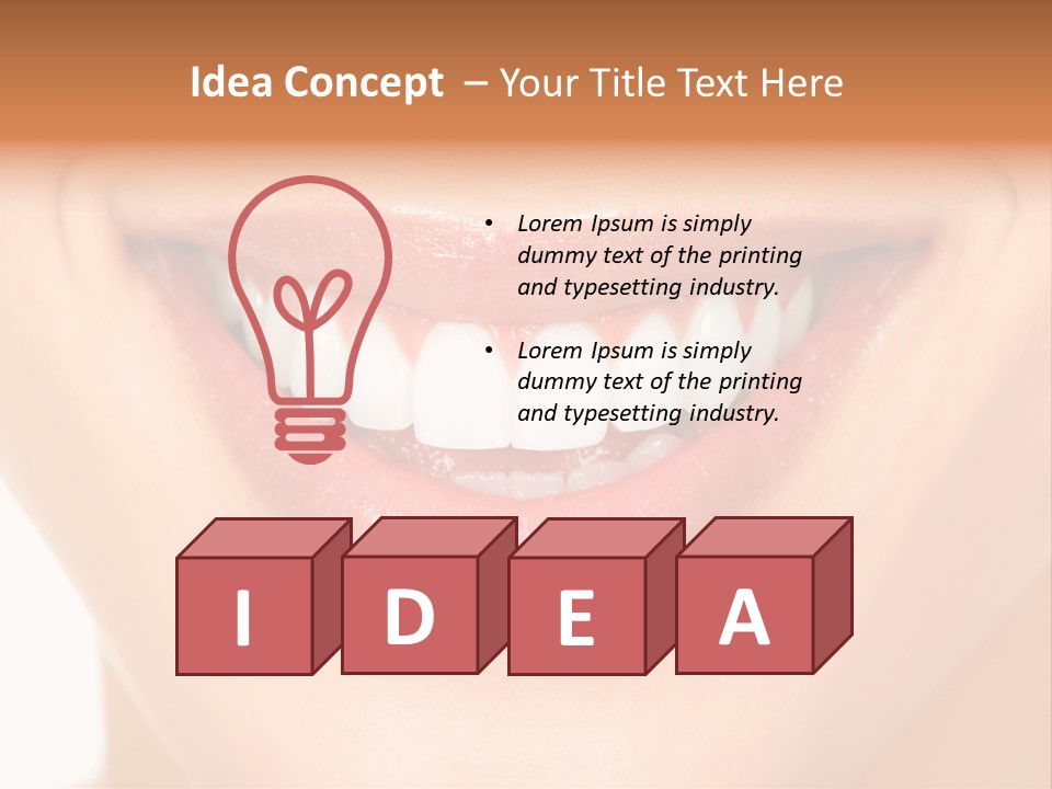 Dentist Person Woman PowerPoint Template