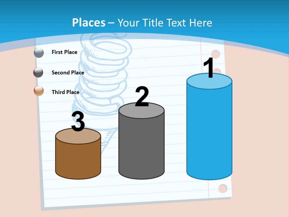 Scribble Notebook Lightbulb PowerPoint Template