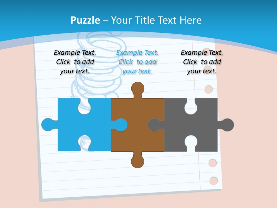 Scribble Notebook Lightbulb PowerPoint Template