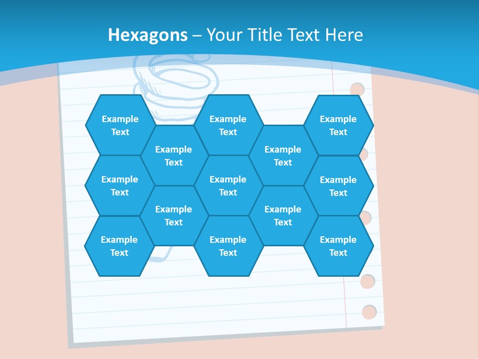 Scribble Notebook Lightbulb PowerPoint Template