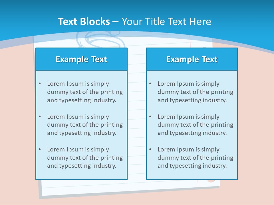 Scribble Notebook Lightbulb PowerPoint Template