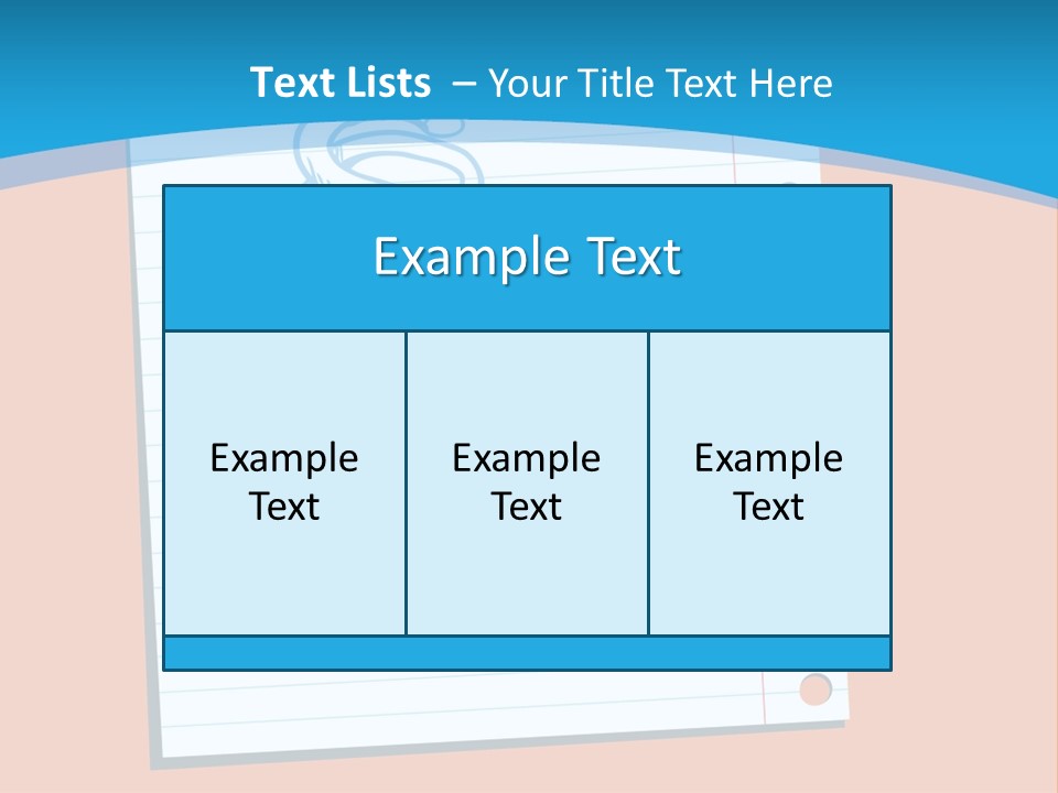 Scribble Notebook Lightbulb PowerPoint Template