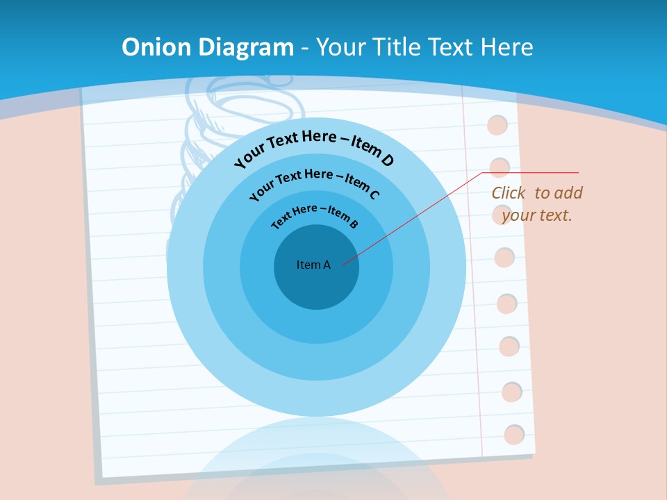 Scribble Notebook Lightbulb PowerPoint Template