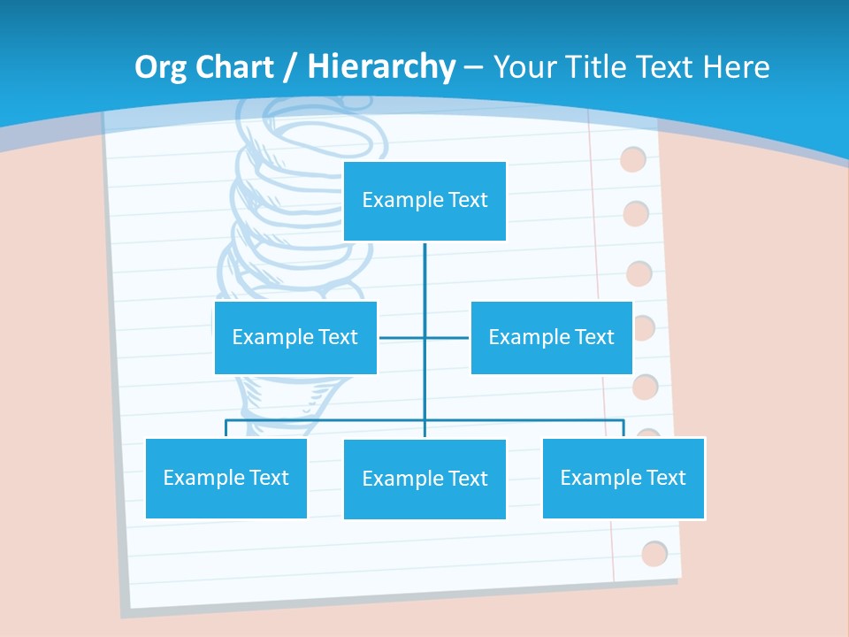 Scribble Notebook Lightbulb PowerPoint Template