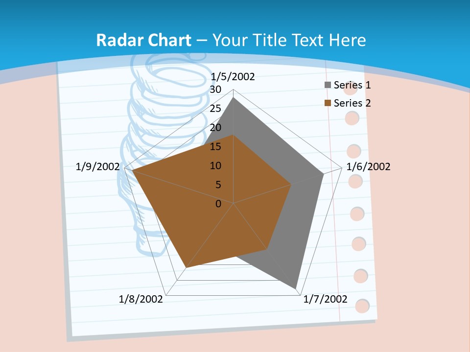 Scribble Notebook Lightbulb PowerPoint Template