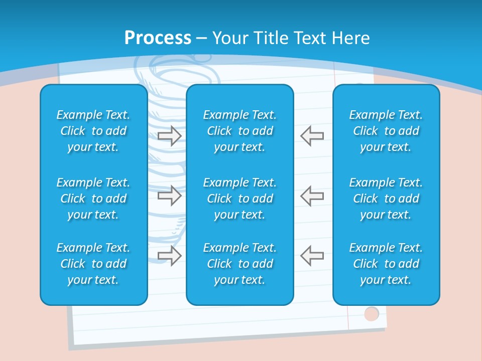 Scribble Notebook Lightbulb PowerPoint Template