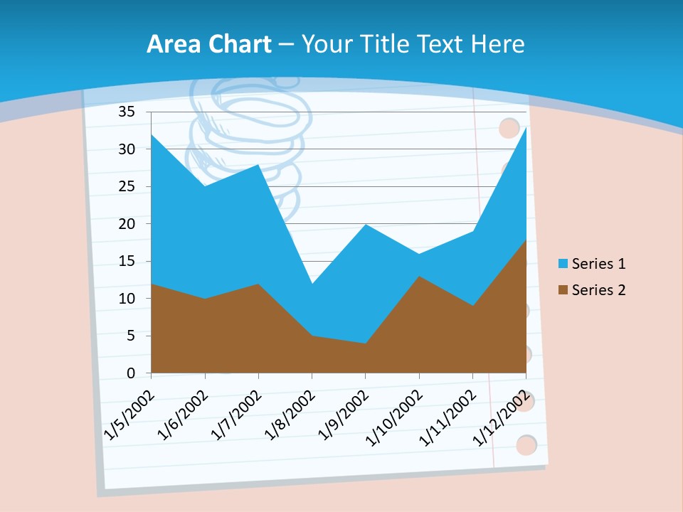 Scribble Notebook Lightbulb PowerPoint Template