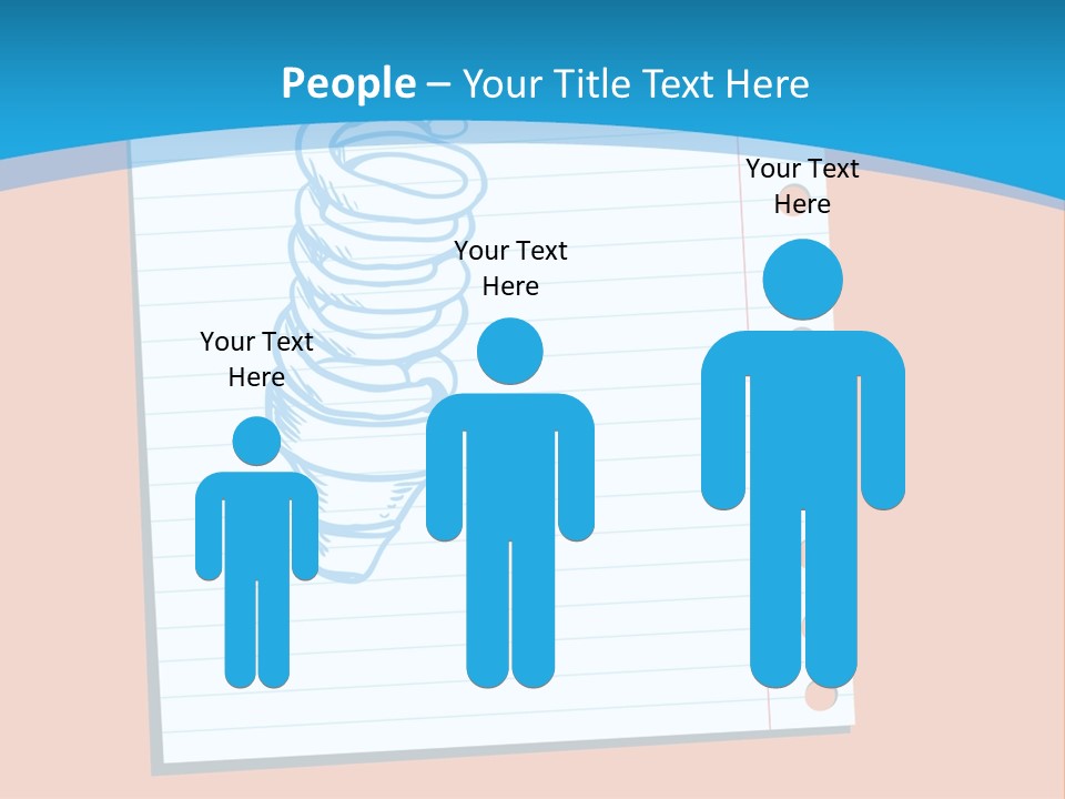 Scribble Notebook Lightbulb PowerPoint Template