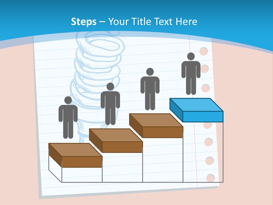 Scribble Notebook Lightbulb PowerPoint Template