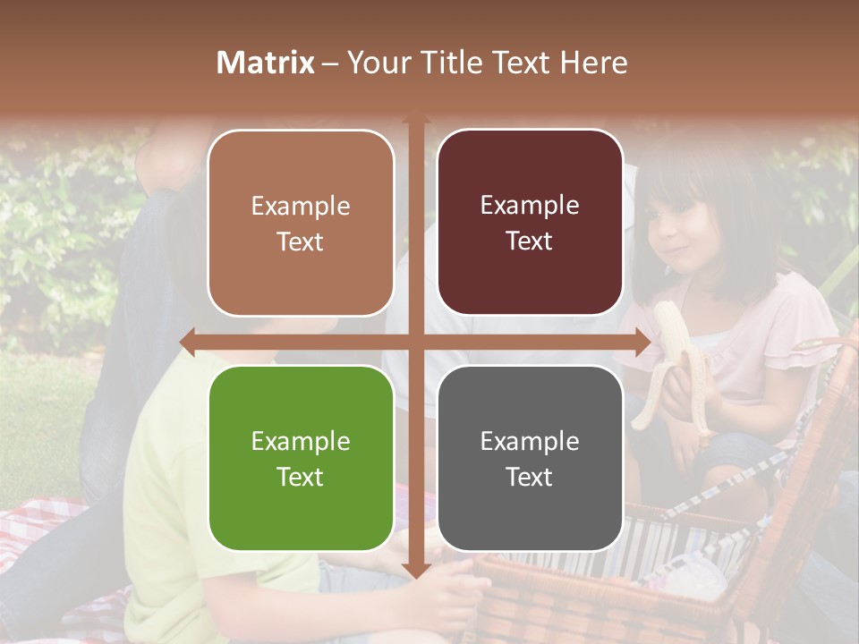 Kid Family Picnic PowerPoint Template