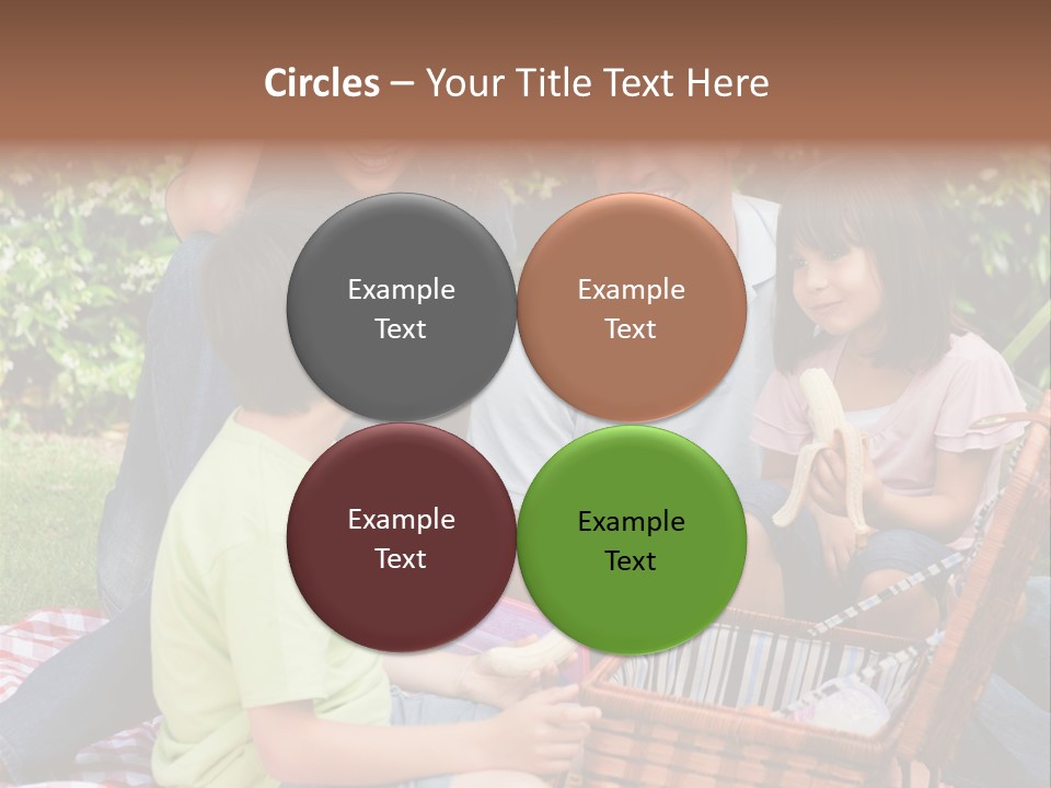 Kid Family Picnic PowerPoint Template