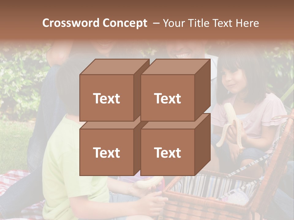 Kid Family Picnic PowerPoint Template