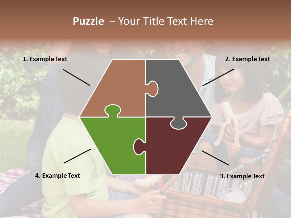 Kid Family Picnic PowerPoint Template