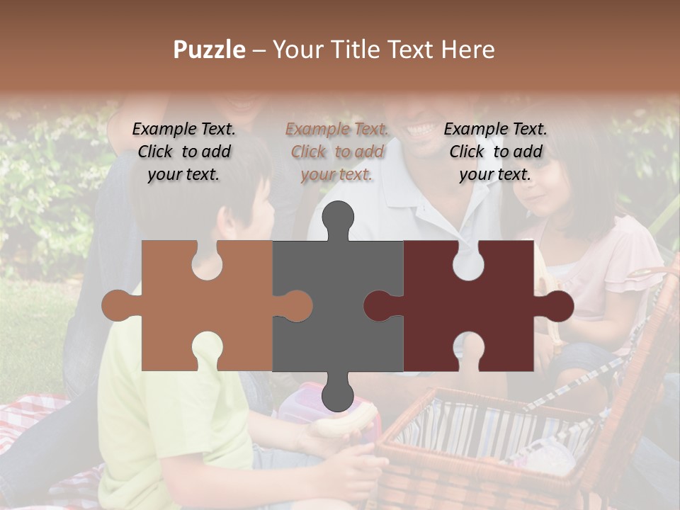 Kid Family Picnic PowerPoint Template