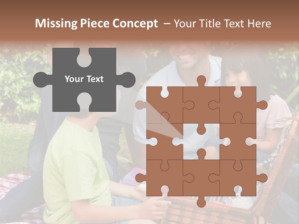 Kid Family Picnic PowerPoint Template