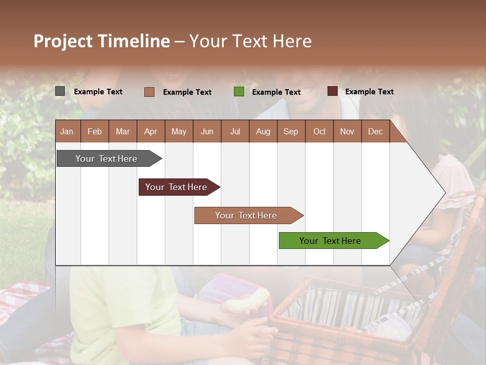 Kid Family Picnic PowerPoint Template