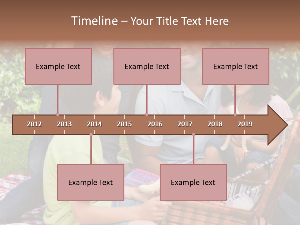 Kid Family Picnic PowerPoint Template