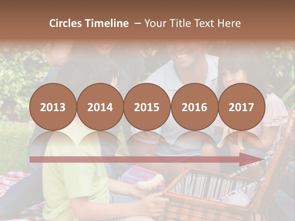 Kid Family Picnic PowerPoint Template