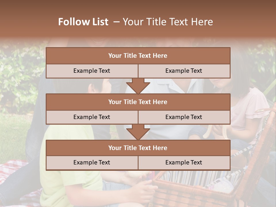 Kid Family Picnic PowerPoint Template