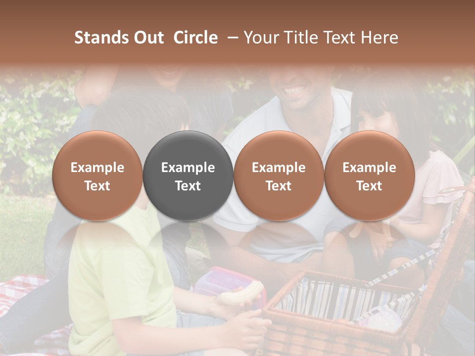 Kid Family Picnic PowerPoint Template