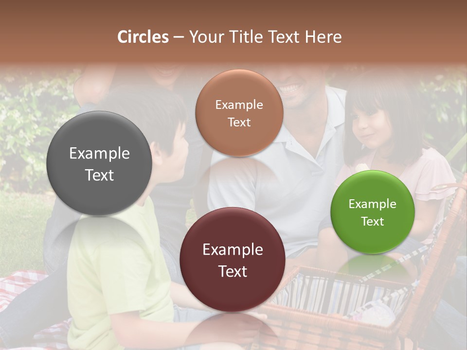 Kid Family Picnic PowerPoint Template