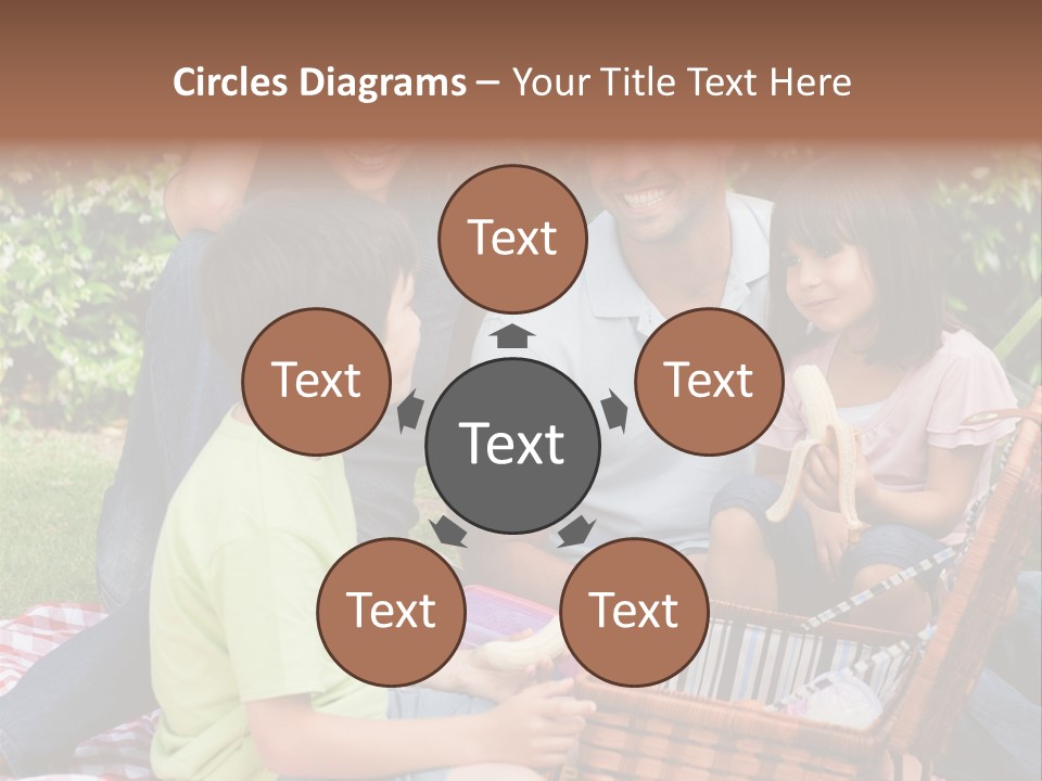 Kid Family Picnic PowerPoint Template