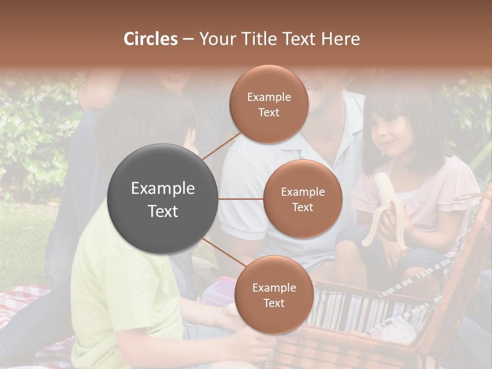 Kid Family Picnic PowerPoint Template