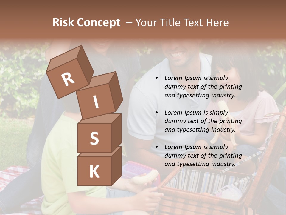 Kid Family Picnic PowerPoint Template