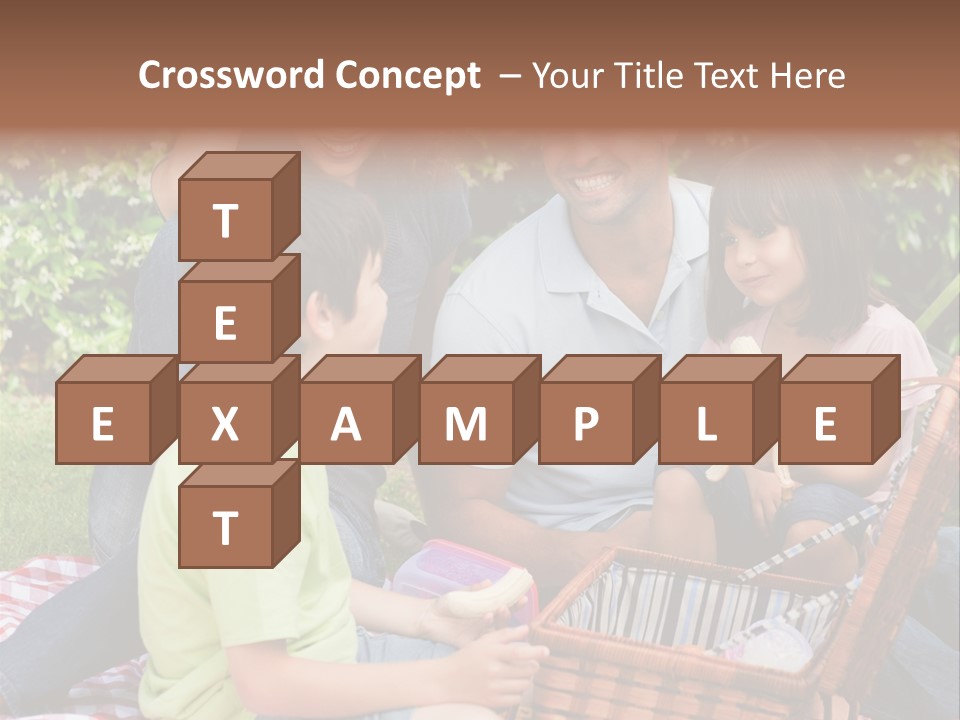 Kid Family Picnic PowerPoint Template