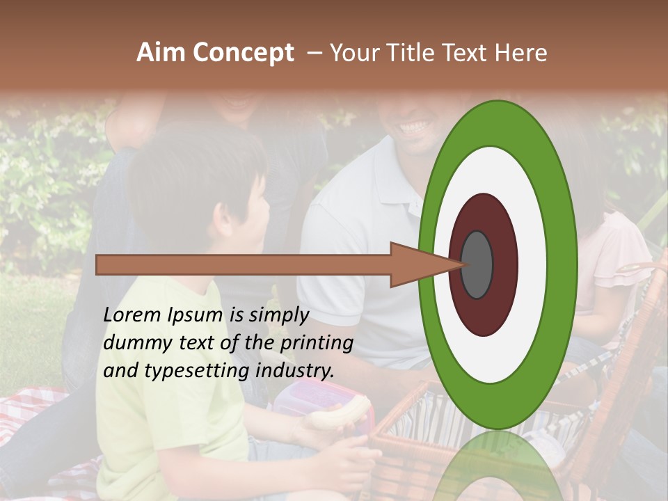 Kid Family Picnic PowerPoint Template