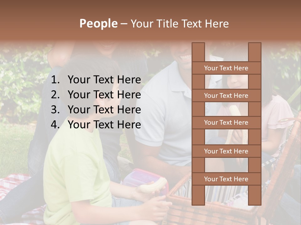Kid Family Picnic PowerPoint Template