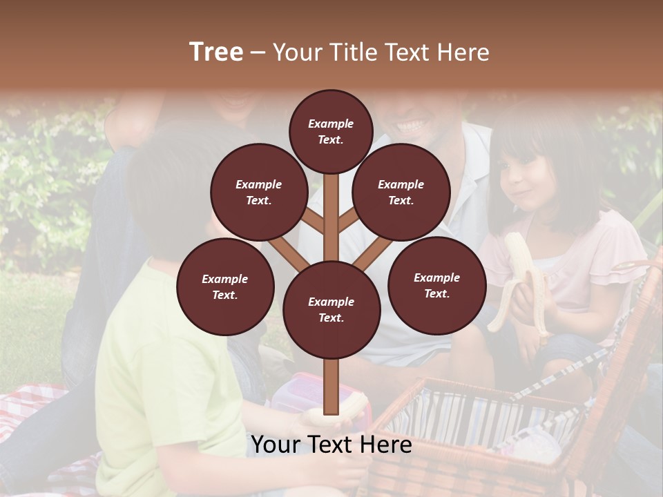 Kid Family Picnic PowerPoint Template