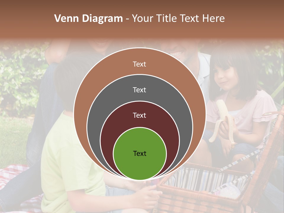 Kid Family Picnic PowerPoint Template