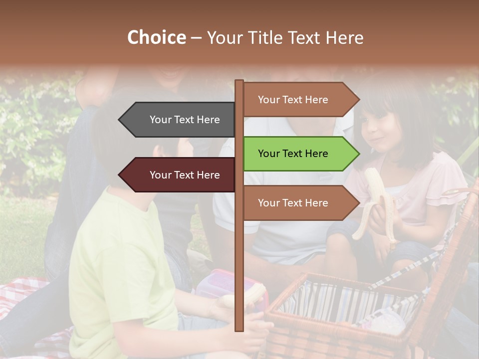 Kid Family Picnic PowerPoint Template