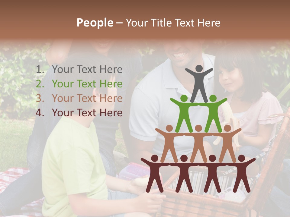 Kid Family Picnic PowerPoint Template