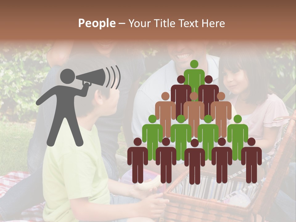 Kid Family Picnic PowerPoint Template
