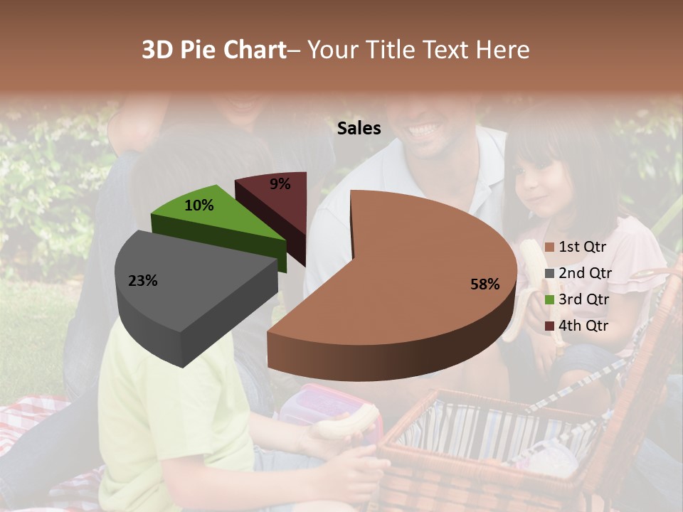 Kid Family Picnic PowerPoint Template