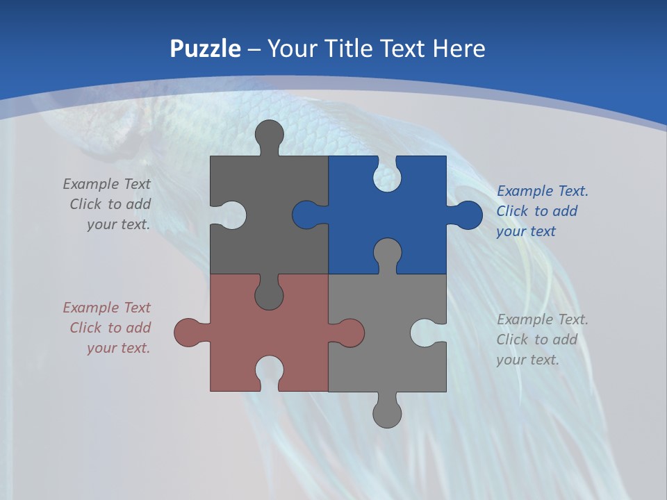 Dive Isolated Siam PowerPoint Template