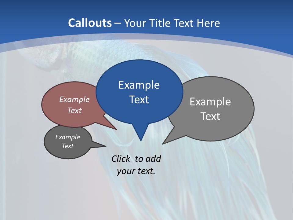 Dive Isolated Siam PowerPoint Template