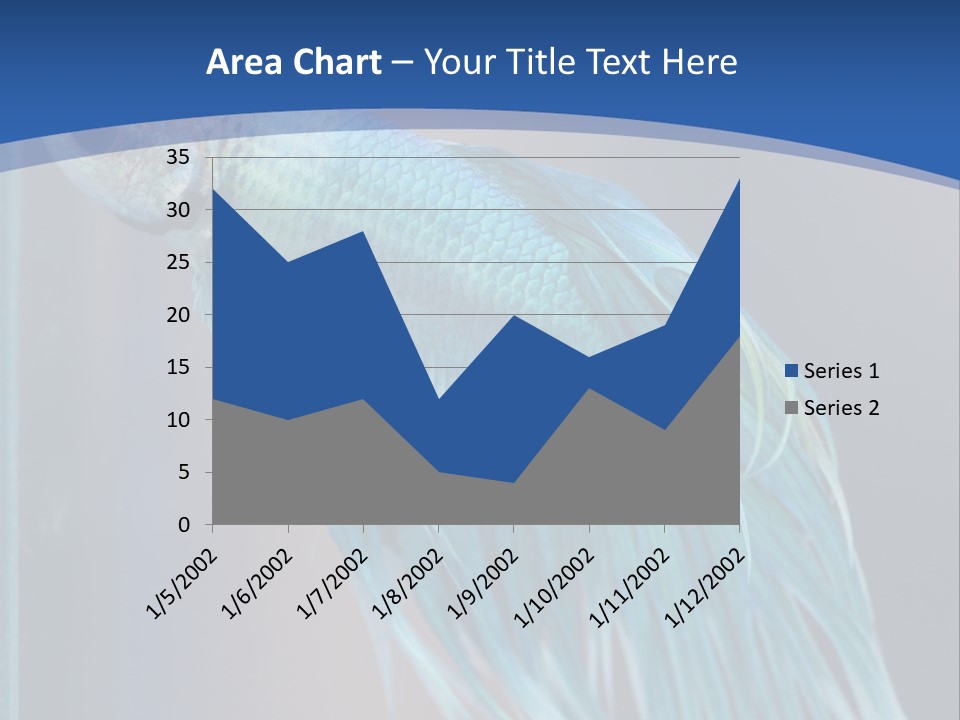 Dive Isolated Siam PowerPoint Template