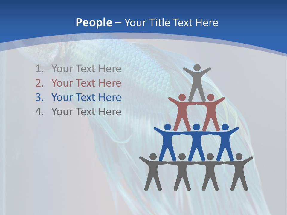 Dive Isolated Siam PowerPoint Template