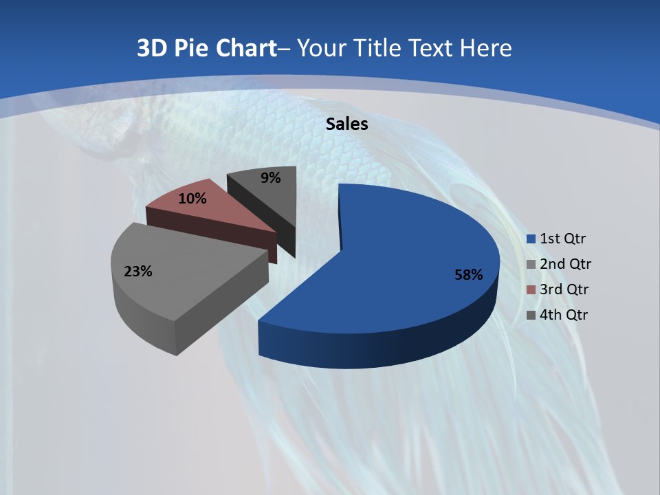 Dive Isolated Siam PowerPoint Template
